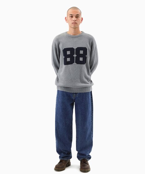 MUSINSA | thisisneverthat® (FW23) Relaxed Jeans Blue