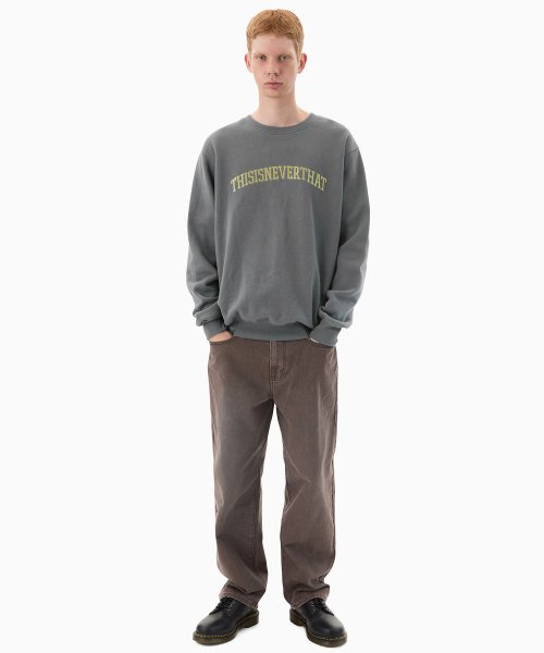 MUSINSA | thisisneverthat® Relaxed Jeans Brown