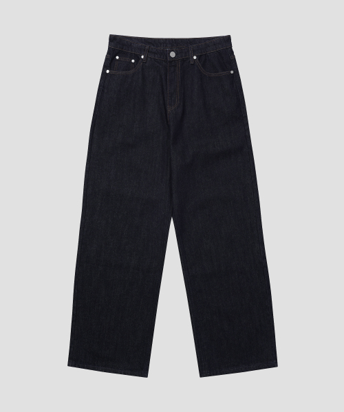 Wide Denim Pants [Dough] thumbnail 2