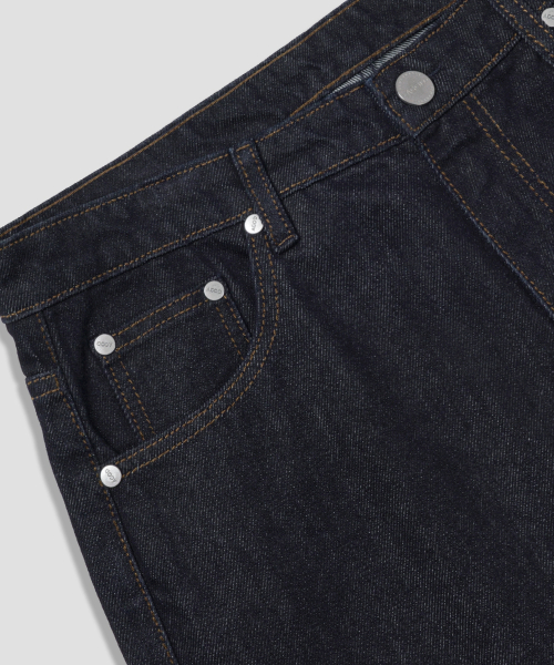 Wide Denim Pants [Dough] thumbnail 5