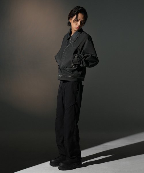 AFV COLLAR BLOUSON [GREY]