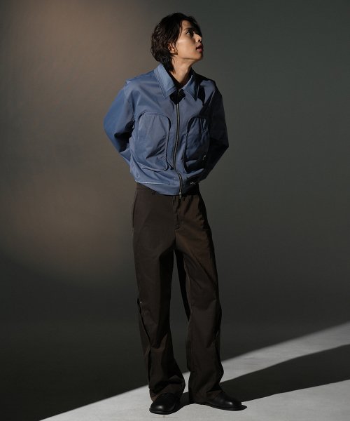 AFV COLLAR BLOUSON [TEAL]