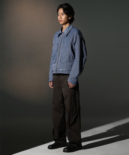 AFV COLLAR BLOUSON [TEAL]