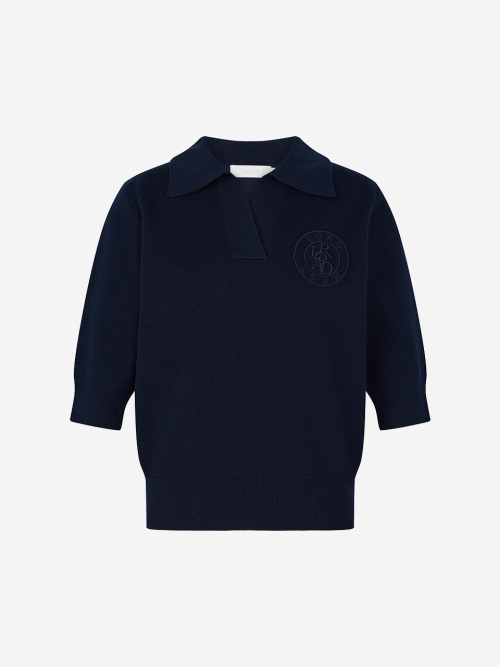 Трикотажное поло Signature NAVY