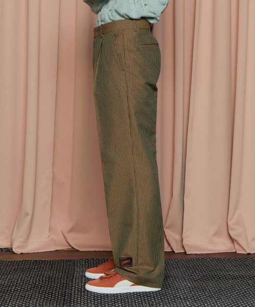 Брюки в гусиную лапку / Brown & Green
