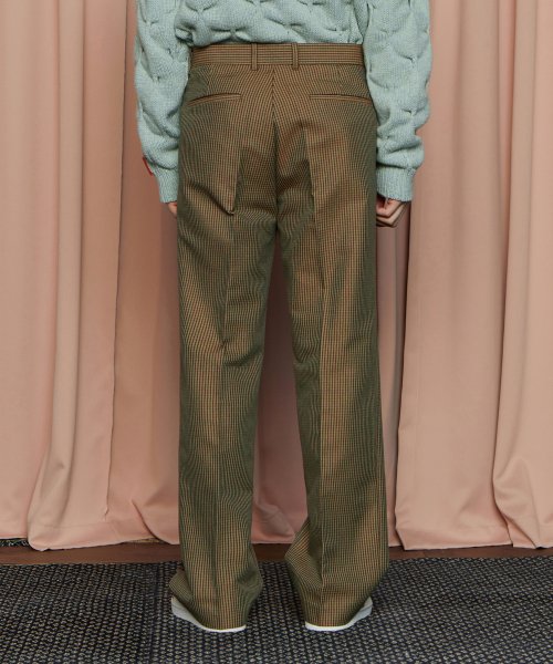 Брюки в гусиную лапку / Brown & Green
