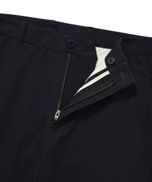 Узкие прямые брюки чинос navy