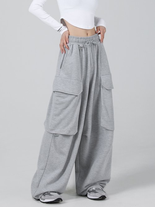 MUSINSA  AVANDRESS real wide cargo pants GRAY