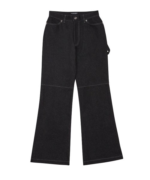 CH TUCK BOOTSCUT PANTS(BLACK)
