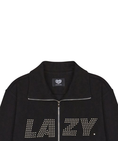 CH LAZY ZIP UP(BLACK)