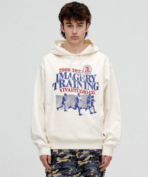 RUNNING HOODIE [IVORY]