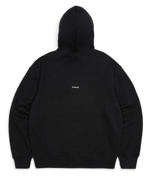 MG ANGELS GRAPHIC SWEAT HOODIE - BLACK
