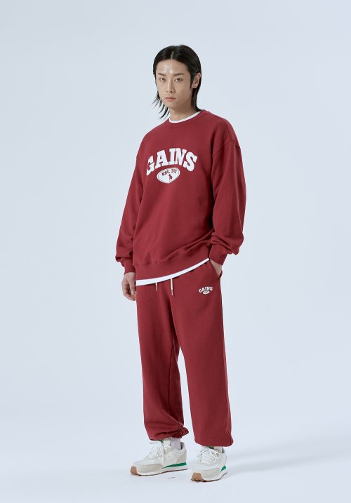 Свитшот Golden Logo (Burgundy)