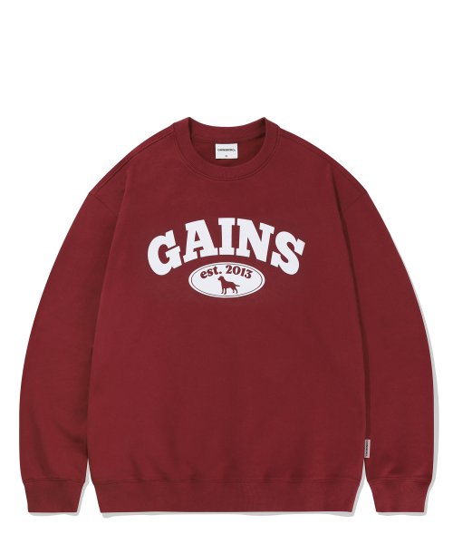 Свитшот Golden Logo (Burgundy)