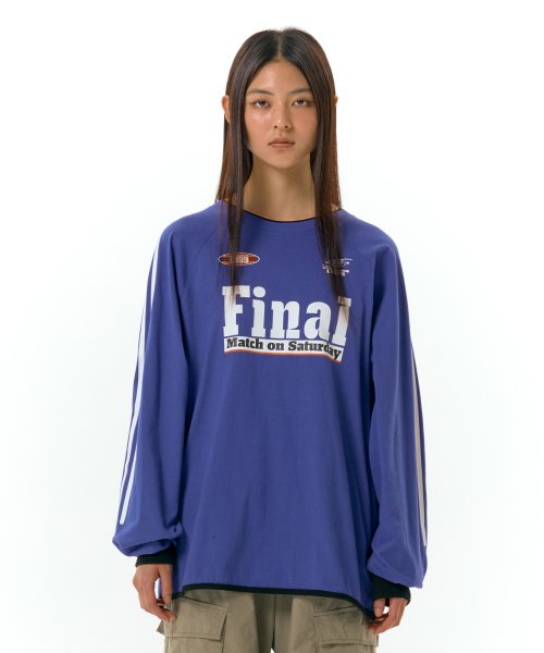 FINAL MATCH LS TEE BLUE (AM2DFUT553A)