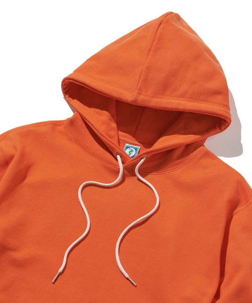 Плотное худи regular fit Blank Orange