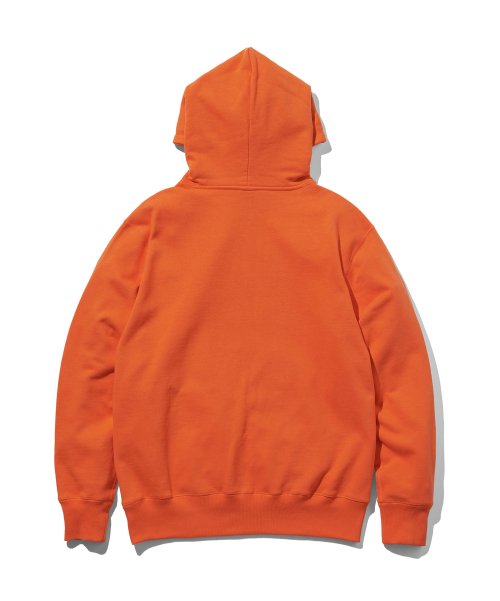 Плотное худи regular fit Blank Orange