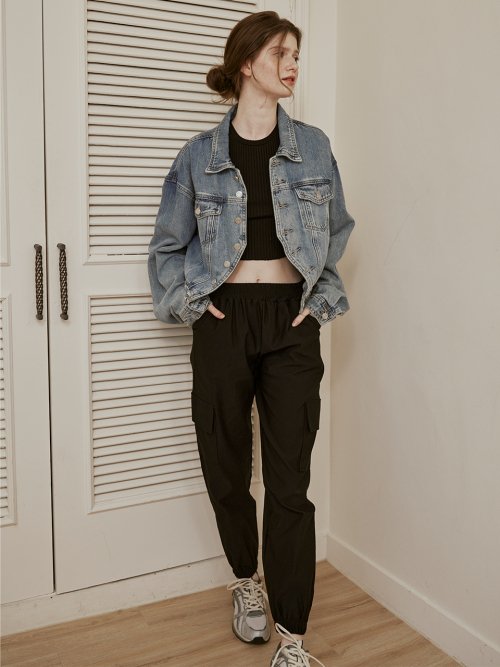 Outside pocket jogger pants