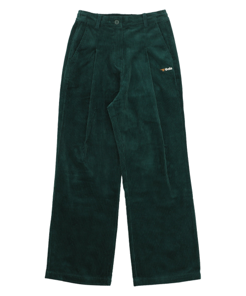 W CORDUROY WIDE PANTS [3 COLOR]