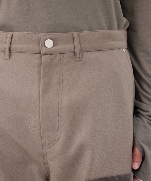 Carpenter Pants - Beige Grey