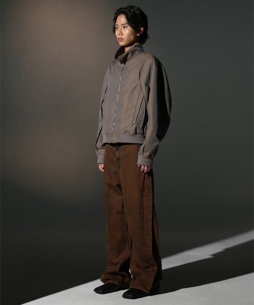 BARACUTA BLOUSON JACKET [TWOTONE BROWN]
