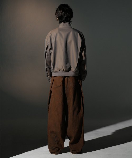 BARACUTA BLOUSON JACKET [TWOTONE BROWN]