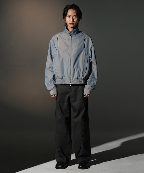 BARACUTA BLOUSON JACKET [TWOTONE GREY]