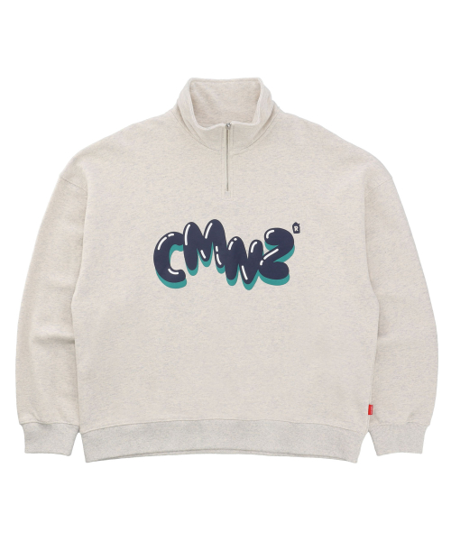 CMNZ HALF ZIPUP SWEATSHIRTS [3 COLOR]