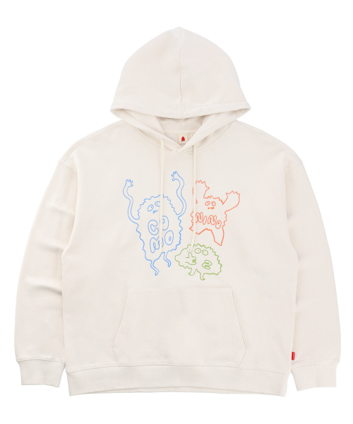 FLUFFY FRIENDS HOODIE [2 COLOR]