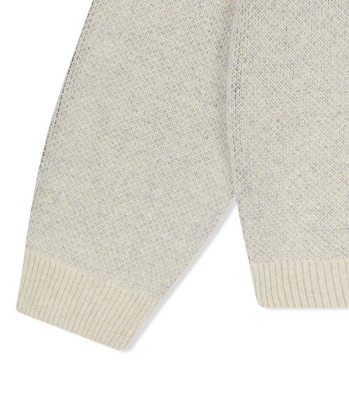 예스아이씨(YESEYESEE) Parody Bear Knit Sweater Ivory - 사이즈