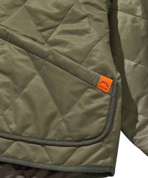 HALF QUILTING JACKET / OLIVE