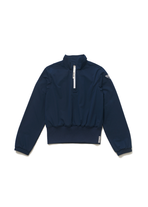 Спортивная блузка с полумолнией Plus Blue