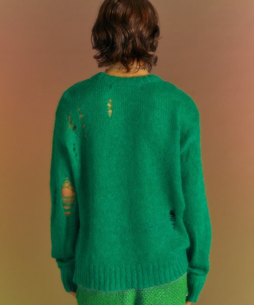 MUSINSA | ANDERSSON BELL (Essential) ADSB Kid Mohair Crew Neck  