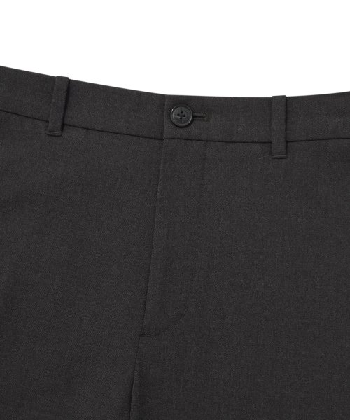 Брюки слаксы Slim Straight Charcoal