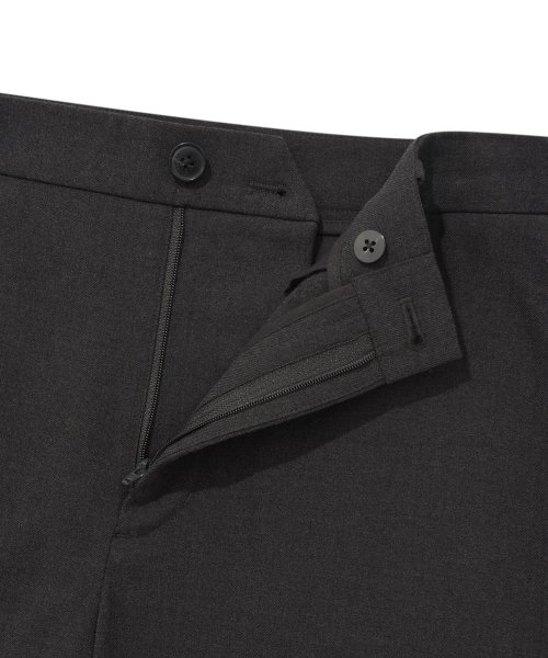 Брюки слаксы Slim Straight Charcoal