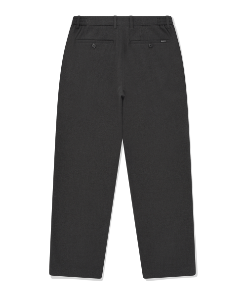 Брюки слаксы Slim Straight Charcoal