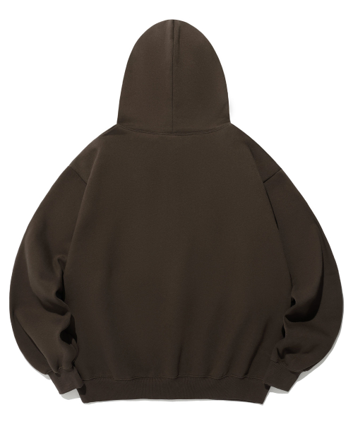 SUNRISE STAMP HOODIE_BROWN(IK2DFMM415A)