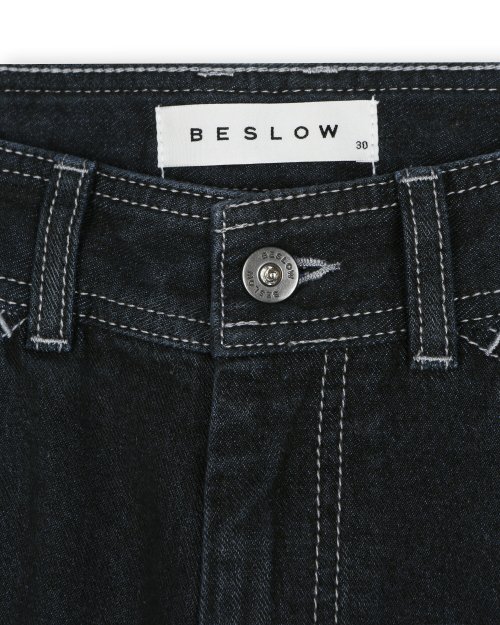 SEAMLESS STITCHED JEAN INDIGO