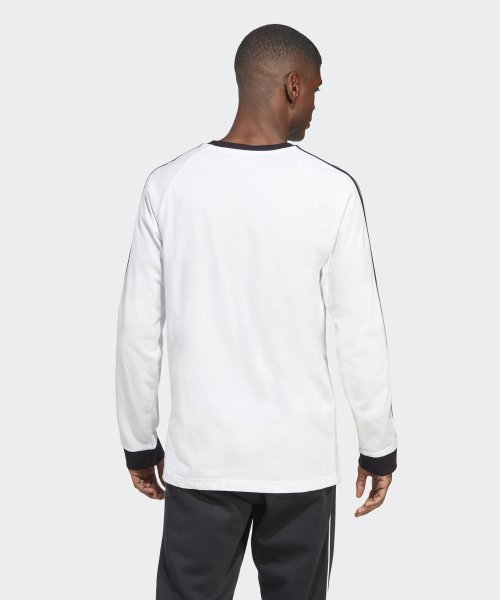 3-STRIPES LS T WHITE