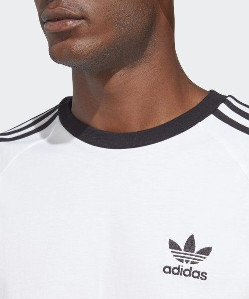 3-STRIPES LS T WHITE