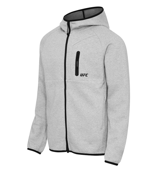 Худи на молнии UFC Easy Guard Regular Fit Melange Gray U4HDU3311MG