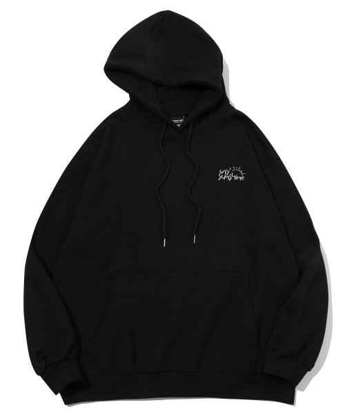 MUSINSA | CPGN STUDIO My Sunshine Embroidered Hoodie Black