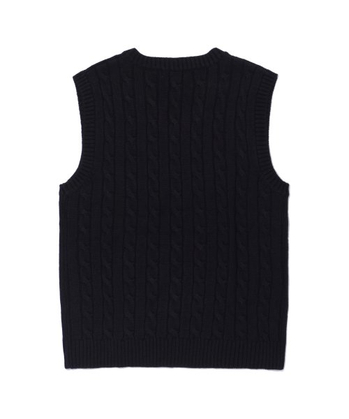 Вязаный жилет Dotty BLACK (MO5SU507-076)