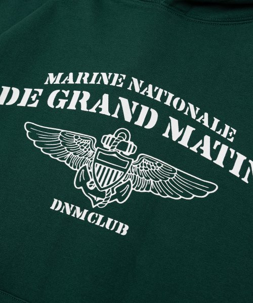 V.HEAVY HOOD SWEAT CLUB_GREEN