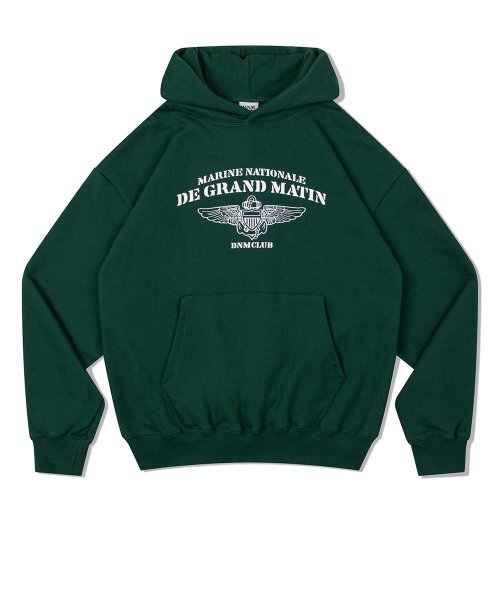 V.HEAVY HOOD SWEAT CLUB_GREEN