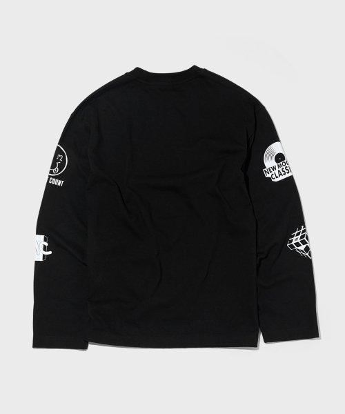 Лонгслив с архивным лого BLACK