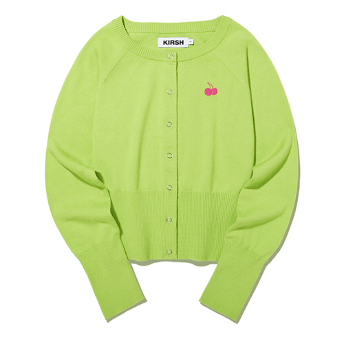 Кроп-кардиган Mono Cherry [Lime]