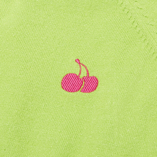 Кроп-кардиган Mono Cherry [Lime]