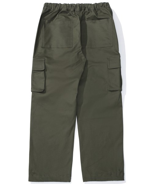 Свободные брюки M-LABEL CP MULTI POCKET LOOSE-FIT PANTS Dark Khaki