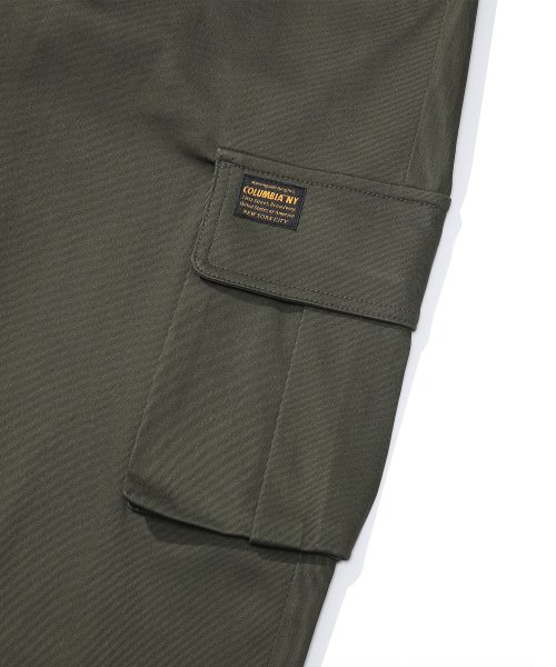 Свободные брюки M-LABEL CP MULTI POCKET LOOSE-FIT PANTS Dark Khaki